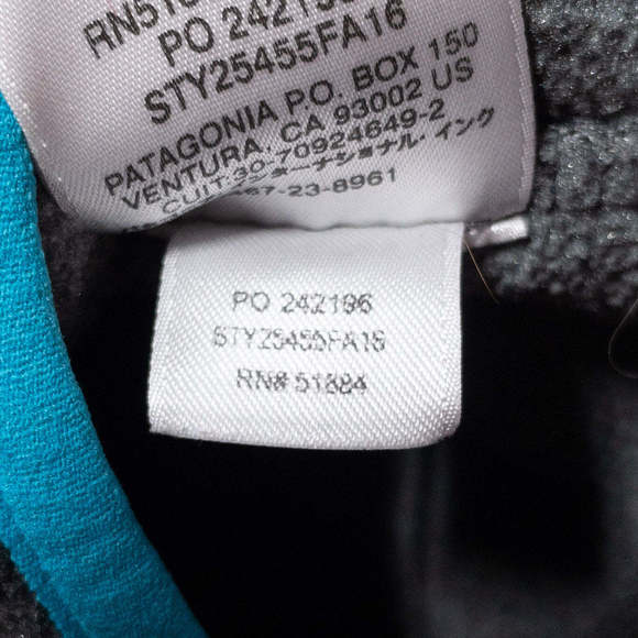 Patagonia Synchilla Snap-T Fleece Jacket Women's Medium Gray Blue Pullover 25455 - Picture 6 of 10